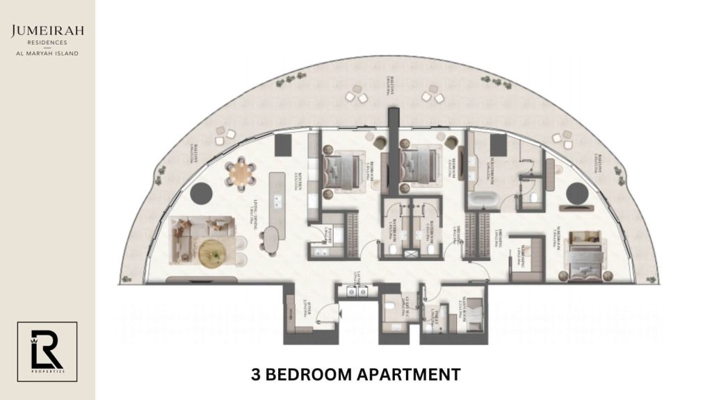 3 Bedroom Floor Plan Variant